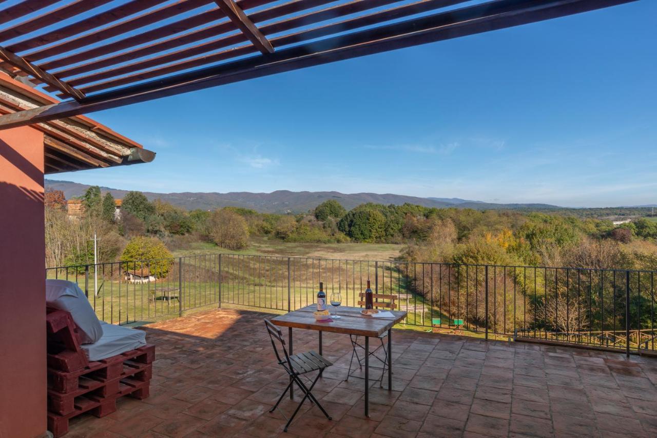 Casa Vacanze Le Fornaci Laterina ภายนอก รูปภาพ