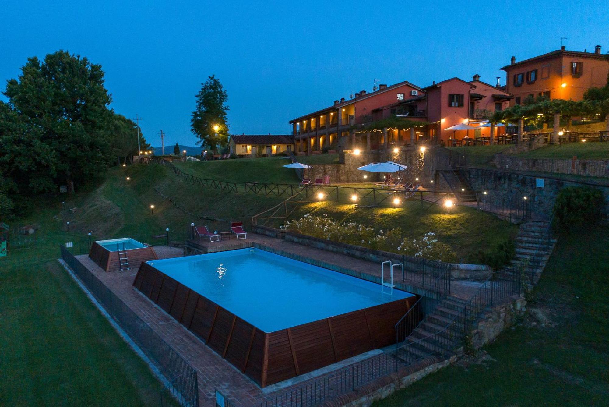 Casa Vacanze Le Fornaci Laterina ภายนอก รูปภาพ