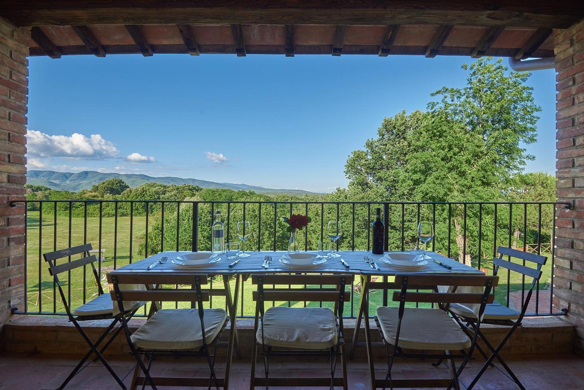 Casa Vacanze Le Fornaci Laterina ภายนอก รูปภาพ