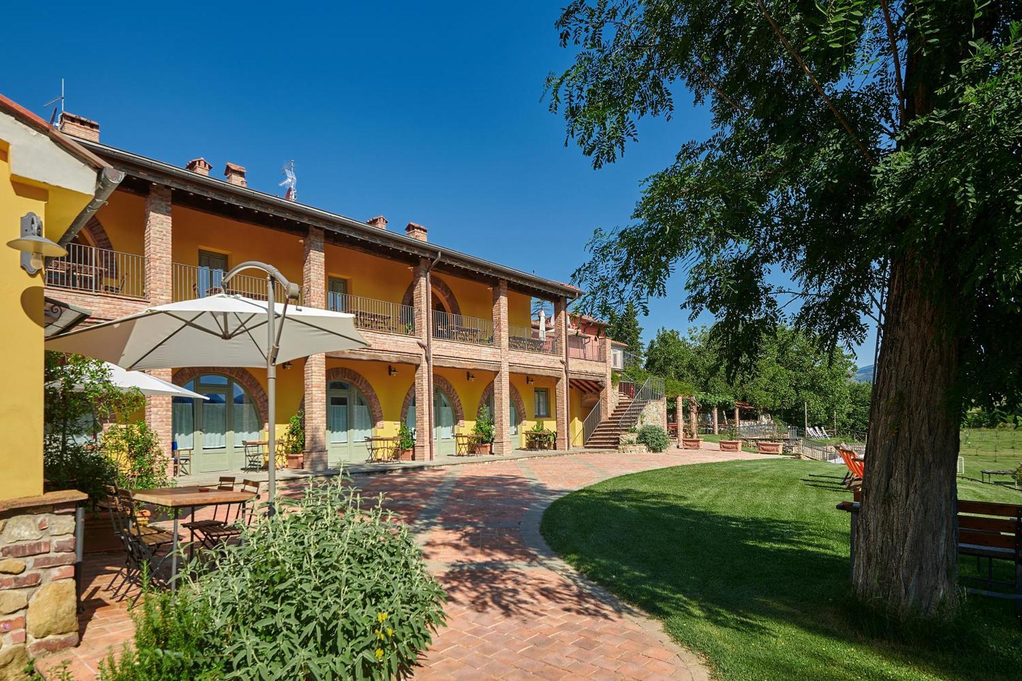 Casa Vacanze Le Fornaci Laterina ภายนอก รูปภาพ