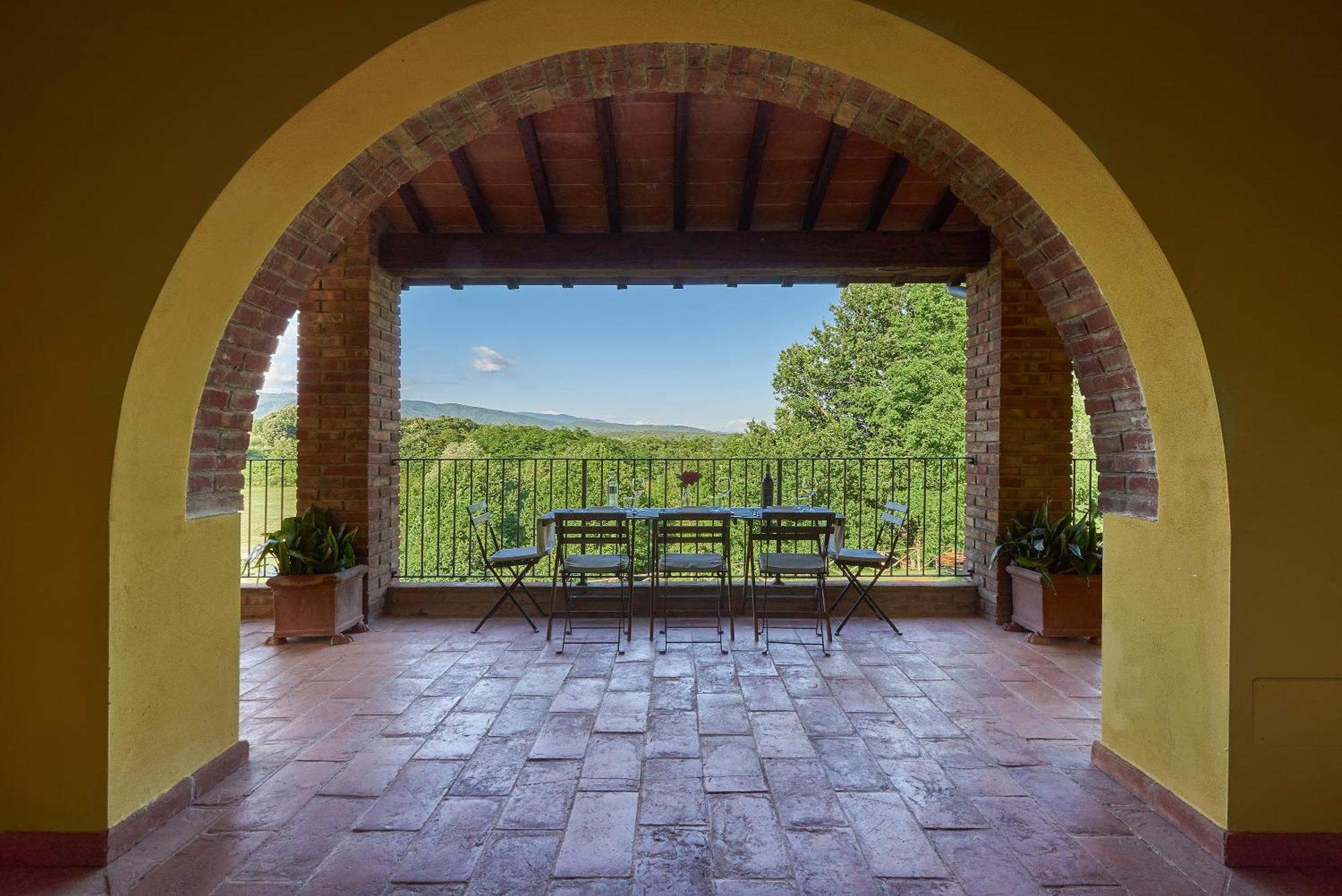 Casa Vacanze Le Fornaci Laterina ภายนอก รูปภาพ
