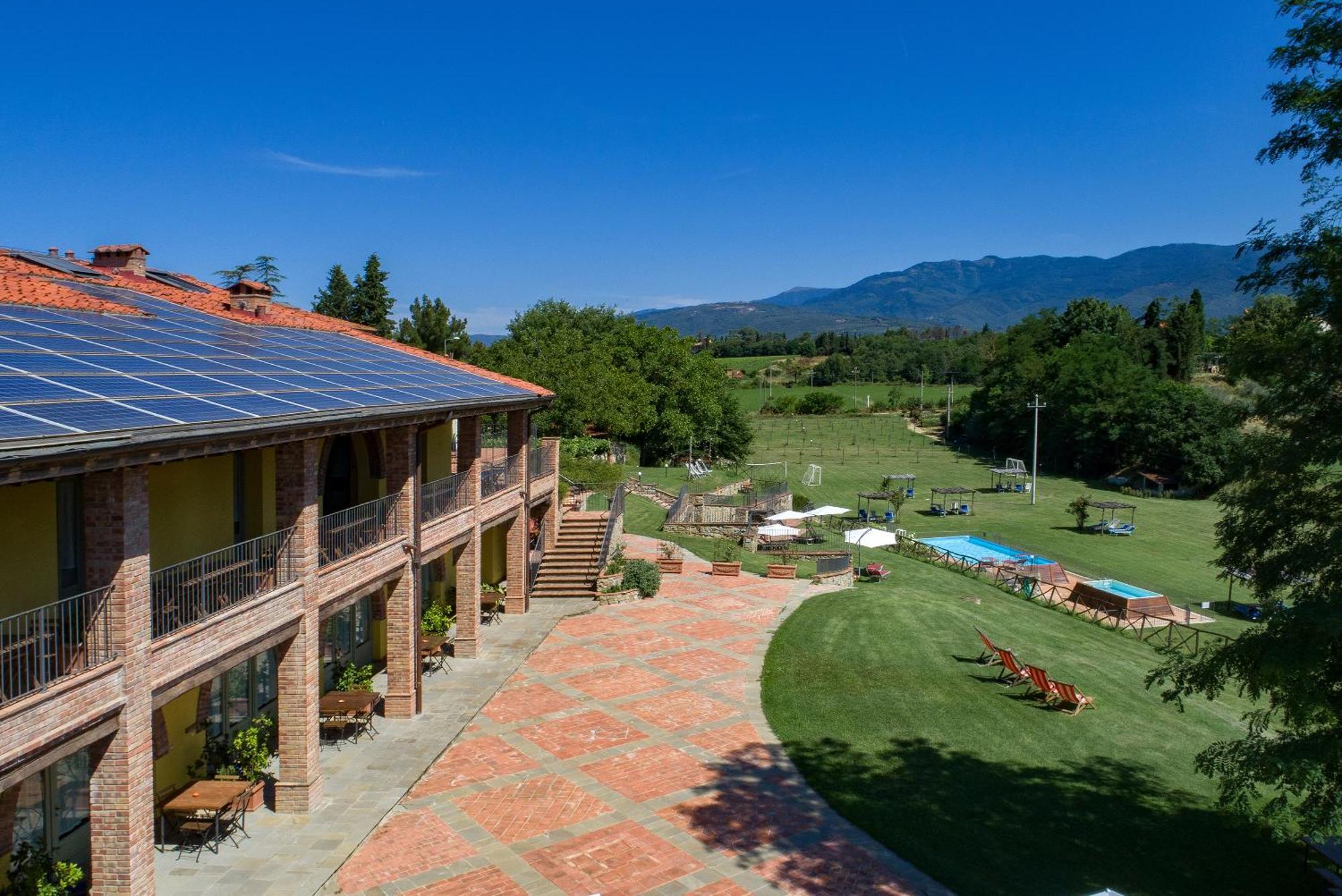 Casa Vacanze Le Fornaci Laterina ภายนอก รูปภาพ