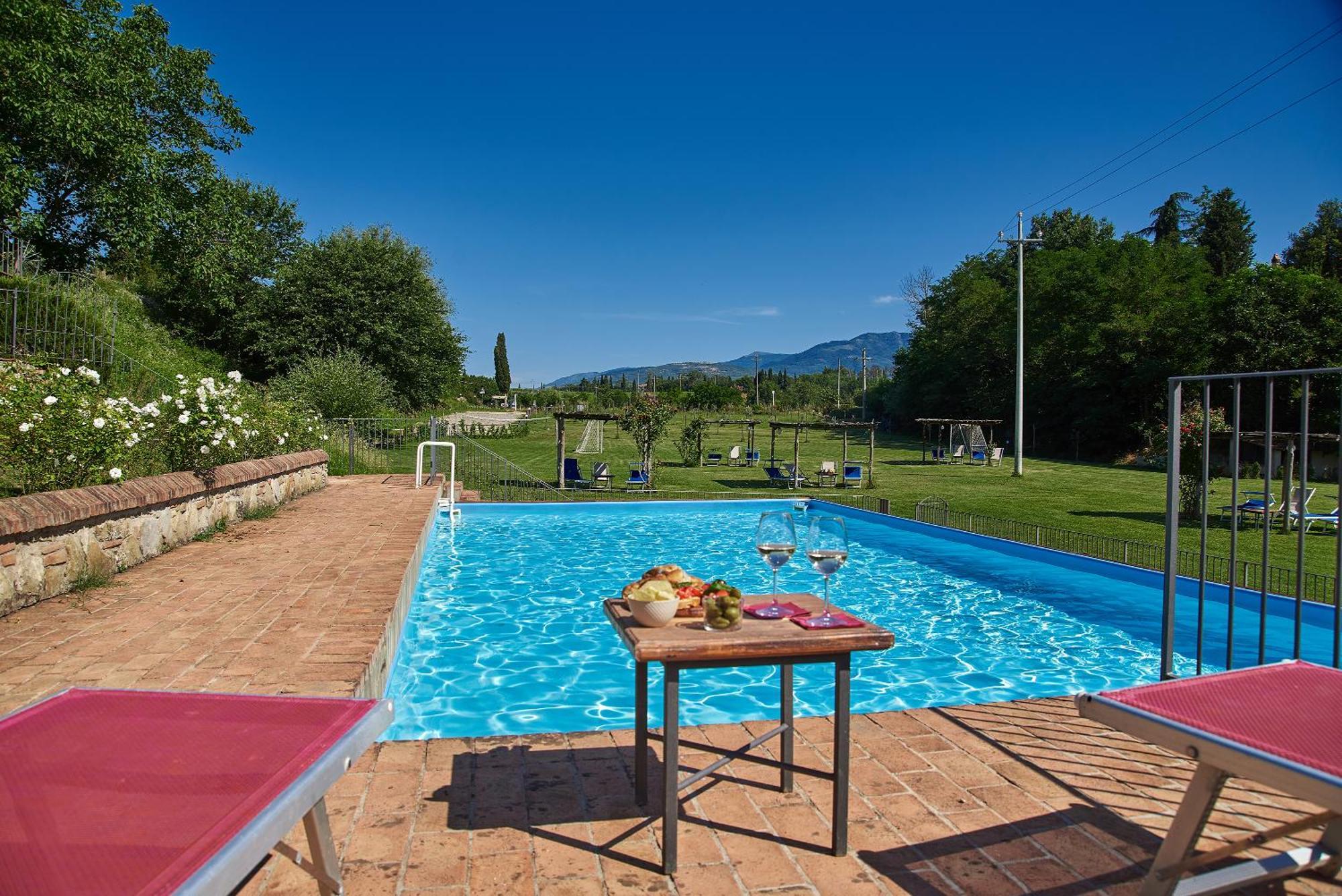 Casa Vacanze Le Fornaci Laterina ภายนอก รูปภาพ